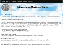 Tablet Screenshot of icclife.com